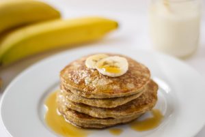 Easy Banana Oatmeal Pancakes