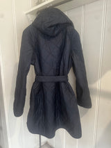 PRE-OWNED WEEKEND MAX MARA NAVY PARKA 8/10 RRP £485