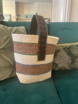 PRE-OWNED WEEKEND MAX MARA SISAL TOTE £195