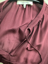 PRE-OWNED FRAME SILK SHIRT S RRP £465