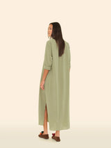 XIRENA BODEN DRESS IN DARK SEAGRASS