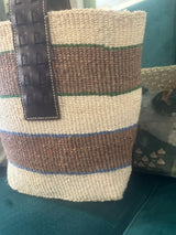 PRE-OWNED WEEKEND MAX MARA SISAL TOTE £195