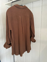 PRE-OWNED XIRENA X LEA MAYLAN GAUZE SHIRT M/L RRP £395