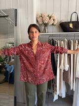 PRE-OWBED MAISON HOTEL BLOUSE L RRP £165