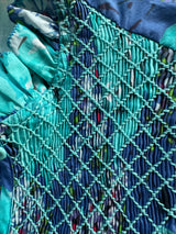 PRE-OWNED LORETTA CAPONI MILVIA BLOUSE XS/S RRP £465