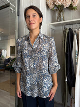 PRE-OWNED WEEKEND MAX MARA BLOUSE XS/S/M RRP £265