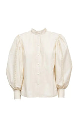 LORETTA CAPONI ANASTASIA COTTON TOP