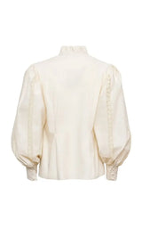 LORETTA CAPONI ANASTASIA COTTON TOP