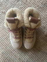 PRE-OWNED PENELOPE CHILVERS SHEARLING LINED BOOTS 40 RRP £260