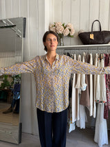 PRE-LOVED XIRENA SILK COTTON BEAU SHIRT M/L RRP £285