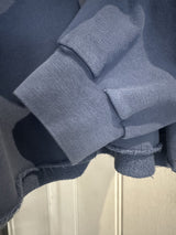 PRE-OWNED XIRENA HONOR SWEATSHIRT IN VINTAGE NAVY M/L RRP £225