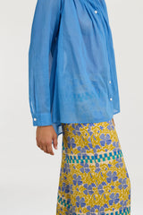 LISA CORTI GINGER SHIRT IN PERVINCH SUGAR