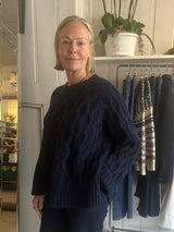 PRE-OWNED STUDIO WYLDER CABLE KNIT SWEATER S/M/L £245