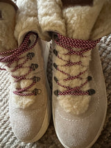 PRE-OWNED PENELOPE CHILVERS SHEARLING LINED BOOTS 40 RRP £260