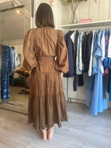 PRE-OWNED ULLA JOHNSON DRESS S/M RRP £595