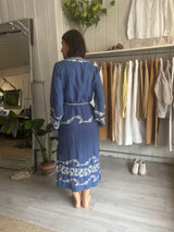 PRE-OWNED HANNAH ARTWEAR DRESS 8/10/12 RRP £595