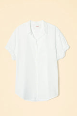 XIRENA CHANNING SHIRT IN WHITE