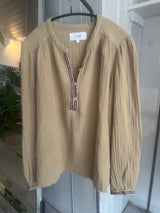 PRE-OWNED XIRENA GAUZE TOP 8/10 RRP £265