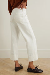 FRAME THE UTILITY JEANS IN AU NATURAL CLEAN