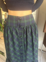 PRE-OWNED LORETTA CAPONI MAXI SKIRT RRP £495 S/M