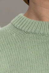 LISA YANG RENSKE SWEATER IN SEAFOAM