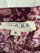 PRE-OWNED M.A.B.E. SILK BLOUSE S/M RRP £165