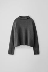 LISA YANG SANDY SWEATER IN GRAPHITE