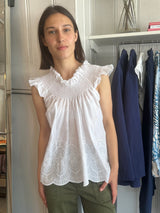 PRE-OWNED LORETTA CAPONI TOP RRP £425 8/10/12