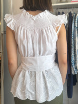 PRE-OWNED LORETTA CAPONI TOP RRP £425 8/10/12