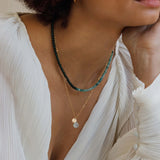 WANDERLUST CHALCEDONY NECKLACE