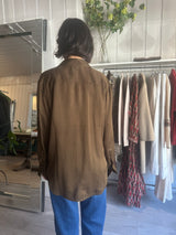 PRE-OWNED FRAME SILK SHIRT M/L RRP £425