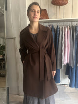 PRE-OWNED WEEKEND MAX MARA WOOL COAT 10/small 12 RRP £725
