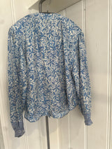 PRE-OWNED NATALIE MARTIN SILK BLOUSE XS/S