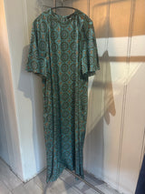 PRE-OWNED WEEKEND MAX MARA SILK DRESS M/L RRP £565