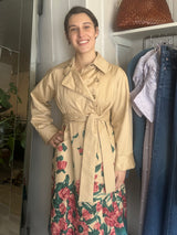 PRE-OWNED WEEKEND MAX MARA TRENCH COAT RRP £895 10/12