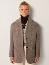 MAISON HOTEL CLEMENTINE JACKET IN ASH MIST