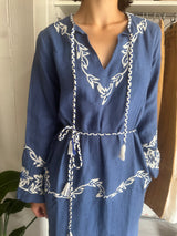 PRE-OWNED HANNAH ARTWEAR DRESS 8/10/12 RRP £595