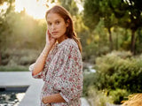 M.A.B.E. DELLA PRINTED TOP