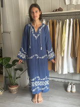 PRE-OWNED HANNAH ARTWEAR DRESS 8/10/12 RRP £595