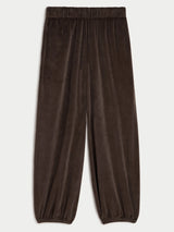 SUZIE KONDI PAXOS PANTS IN WALNUT VELOUR
