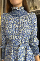 LORETTA CAPONI LORETTA REED DRESS IN VERBENA