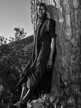 THIERRY COLSON VENETIA IN CHANDERI CHECKS & DOTS EMBROIDERY