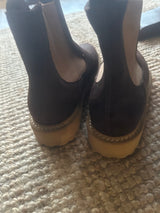 PRE-OWNED DIEMME SUEDE BOOTS 40 RRP £395