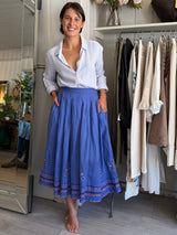 PRE-OWNED THIERRY COLSON SKIRT S RRP £495