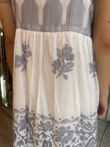 PRE-OWNED JULIET DUNN BABY DOLL SWIM COVER-UP M/L RRP £265