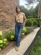 PRE-OWNED VERONICA BEARD BLOUSE XS RRP £265