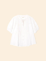 XIRENA CLAUDIA SHIRT IN WHITE