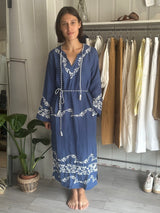 PRE-OWNED HANNAH ARTWEAR DRESS 8/10/12 RRP £595