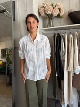 PRE-OWNED XIRENA BLOUSE XS/S RRP £325