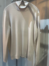 PRE-OWNED WEEKEND MAX MARA SILK-BLEND ROLL NECK M RRP £245